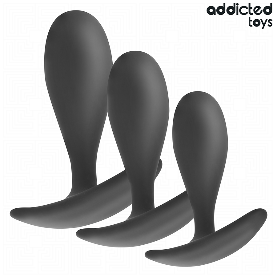 ADDICTED TOYS - CONJUNTO DE 3 PLUG ANAL MODELO 2 - Image 3