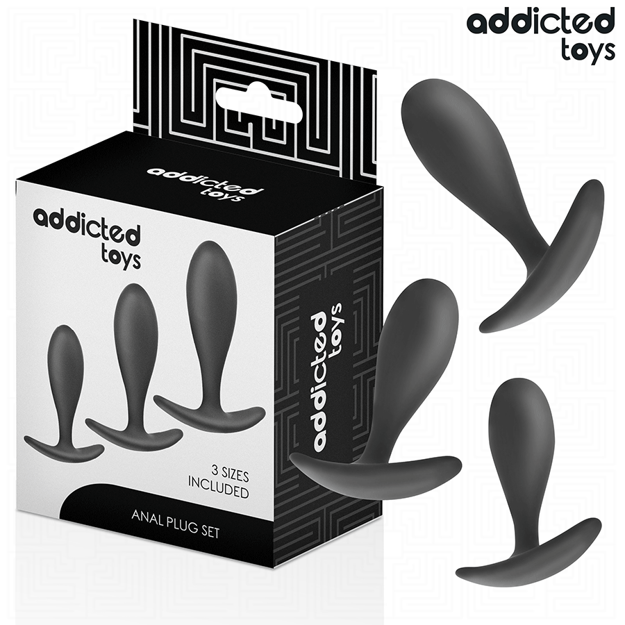 ADDICTED TOYS - CONJUNTO DE 3 PLUG ANAL MODELO 2 - Image 2
