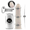COCK MILLER - DILDO COM VENTOSA, LUZES E VIBRAÇÃO COM CONTROLE REMOTO BRANCO 19,5 CM - Image 3