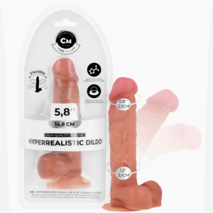 COCK MILLER - DILDO ARTICULÁVEL HIPERREALISTA 14,8 CM