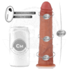 COCK MILLER - DILDO HIPER-REALISTA COM VENTOSA E IMPULSÃO COM CONTROLE REMOTO 20,5 CM - Image 2