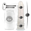 COCK MILLER - DILDO COM VENTOSA, LUZES E VIBRAÇÃO COM CONTROLE REMOTO BRANCO 19,5 CM - Image 2