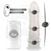 COCK MILLER - DILDO COM VENTOSA, LUZES E VIBRAÇÃO COM CONTROLE REMOTO BRANCO 21,5 CM - Image 2