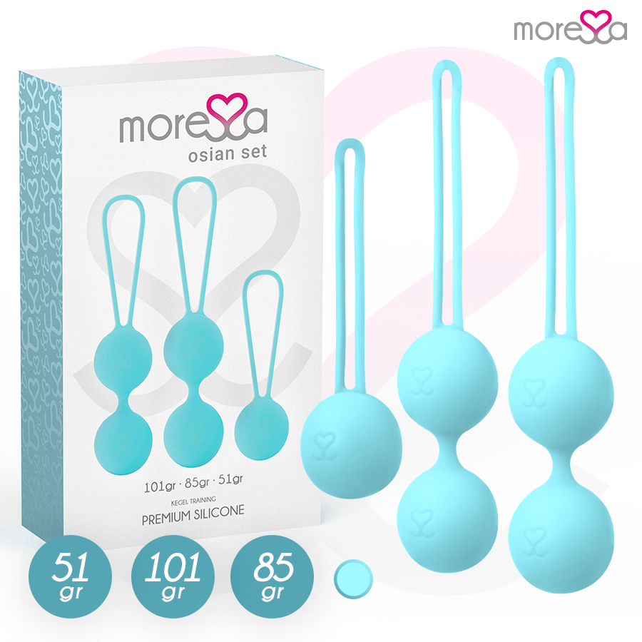MORESSA OSIAN SET TURQUESA DE SILICONE PREMIUM - Image 4