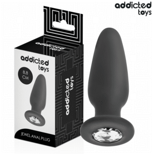 ADDICTED TOYS - PLUG ANAL COM JOIA TAMANHO S 8,8 CM
