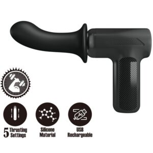 PRETTY LOVE - DJ DOCTOR MASSAGER 5 CONFIGURAÇÕES PRETO