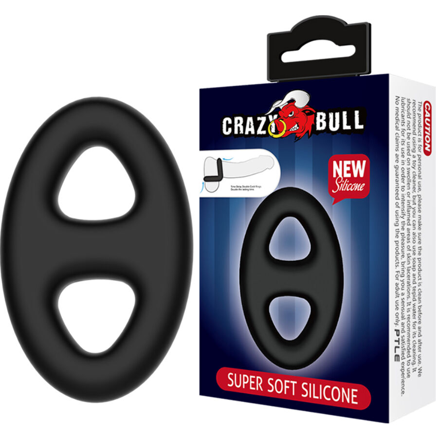 CRAZY BULL - ANEL DUPLO DE SILICONE SUPER SOFT - Image 4