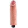 KING COCK - DILDO VIBRANTE 25.5 CM NATURAL - Image 2