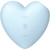 SATISFYER - CUTIE HEART ESTIMULADOR DE PULSO E VIBRADOR DE AR AZUL - Image 2
