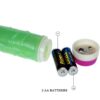 BAILE - VIBRADOR WAVES OF PLEASURE 23 CM VERDE - Image 3