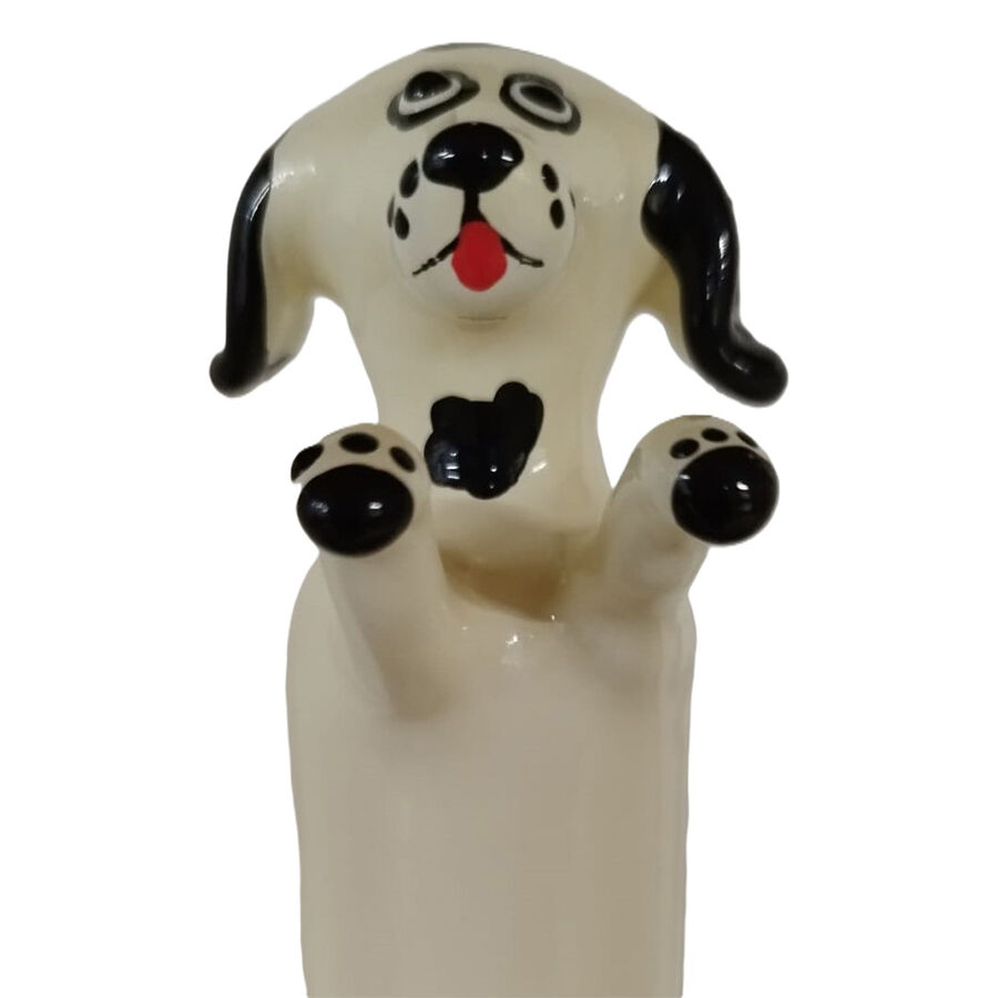 CONDOMERIE - PRESERVATIVOS NOVIDADES PINTADOS À MÃO HAPPY WHITE DOG XL