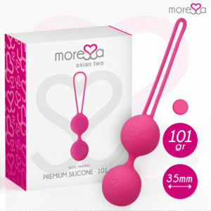 MORESSA - OSIAN DOIS SILICONE PREMIUM ROSA