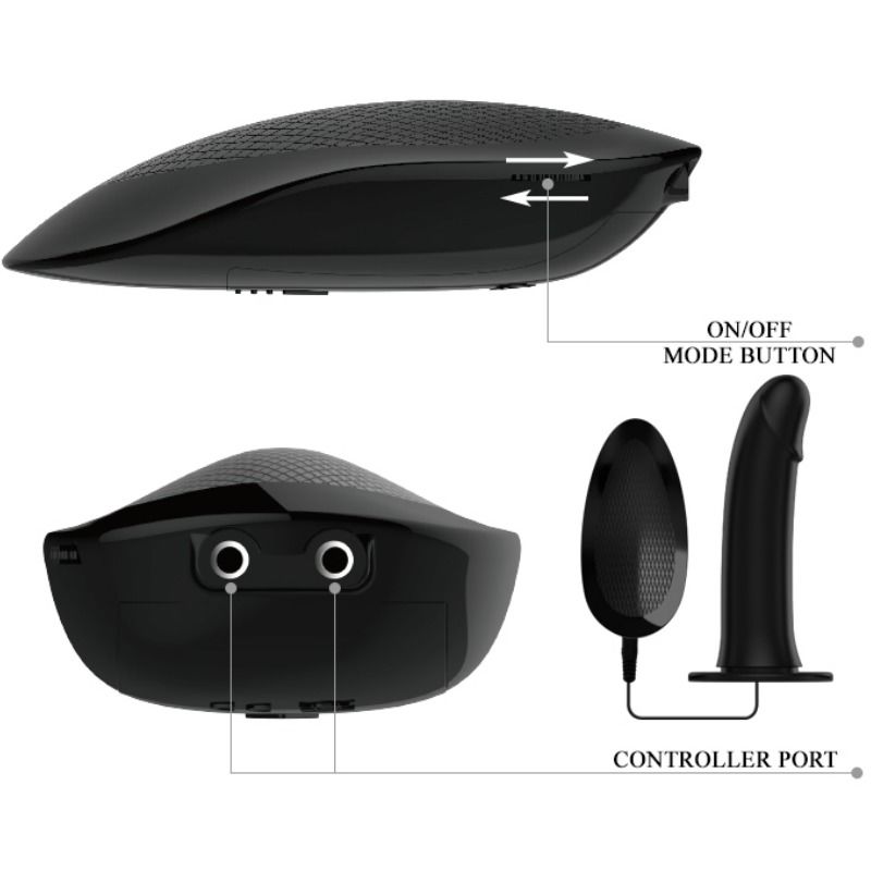 PRETTY LOVE - MARVIN STRAP ON COM VIBRAO E DILDO OCO - Image 3