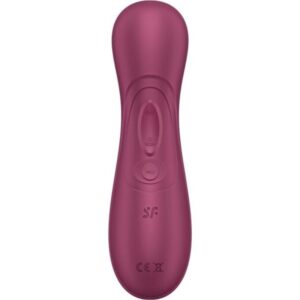 SATISFYER - PRO 2 GERAO 3 TECNOLOGIA DE AR LÍQUIDO VINHO TINTO