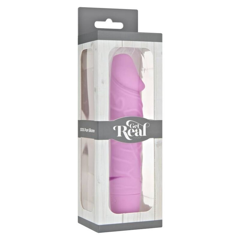 GET REAL - MINI VIBRADOR CLSSICO ROSA - Image 3