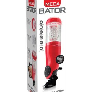 EXTREME TOYZ - PDX MEGA BATOR USB MASTURBADOR MASCULINO BOCA VERMELHO