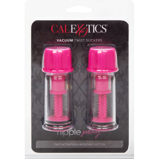 CALEXOTICS - VENTOSA DE SUCÇÃO DE MAMILOS VACCUM TWIST ROSA - Image 2