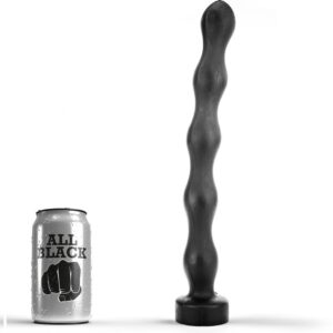 ALL BLACK - BOLA PLUG ANAL 32 CM