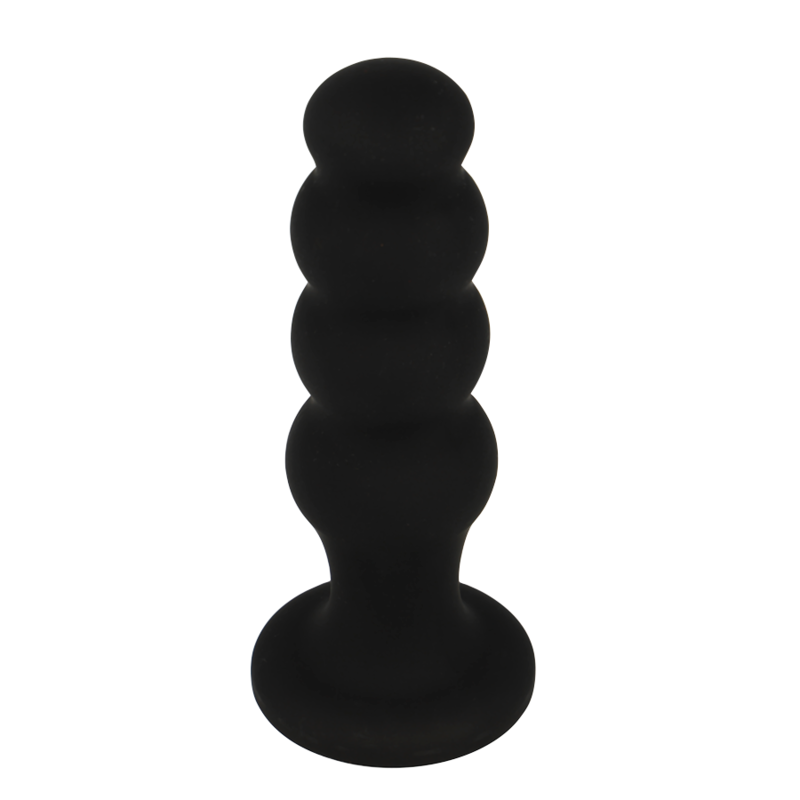 BLACK&SILVER - PLUG ANAL DE SILICONE SCOTT PREMIUM PRETO - Image 3