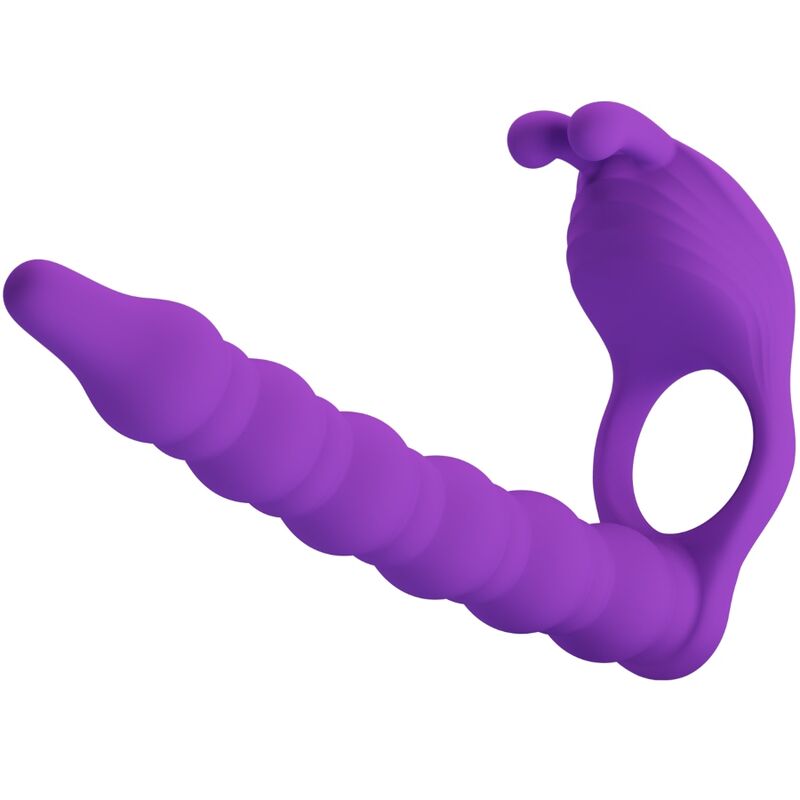 PRETTY LOVE - BLACKNEY ANÉIS PARA PÊNIS COM PLUG VIBRADOR - Image 2