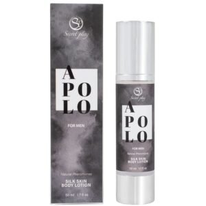 SECRETPLAY - LOÇÃO DE PELE APOLO SILK PARA HOMENS 50 ML