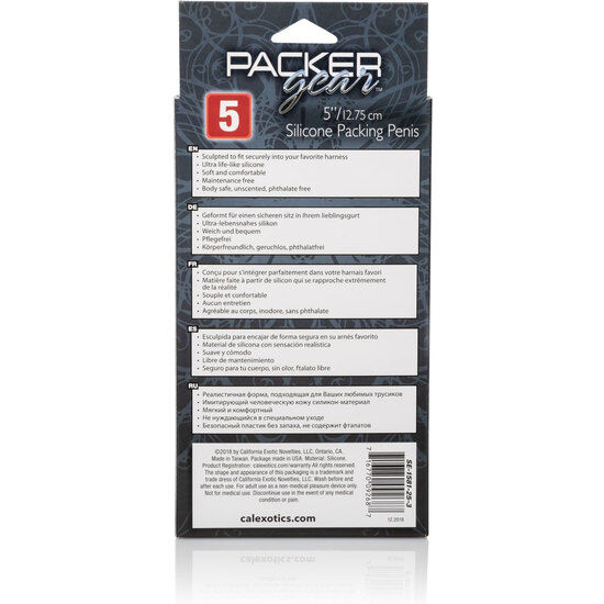 CALEXOTICS - EMBALAGEM DE SILICONE PÊNIS 12.75 CM CARAMELO - Image 2