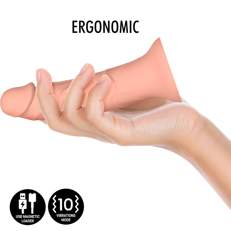 MYTHOLOGY - ASHER ORIGINAL DILDO S - VIBRADOR COMPATÍVEL COM A TECNOLOGIA WATCHME WIRELESS - Image 3