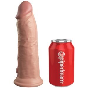 KING COCK - ELITE VIBRADOR REALÍSTICO E SILICONE 20.3 CM