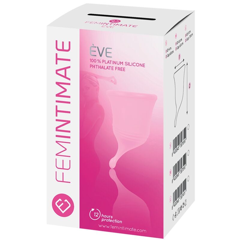 FEMINTIMATE - EVE NOVO COPO MENSTRUAL DE SILICONE - TAMANHO L - Image 2