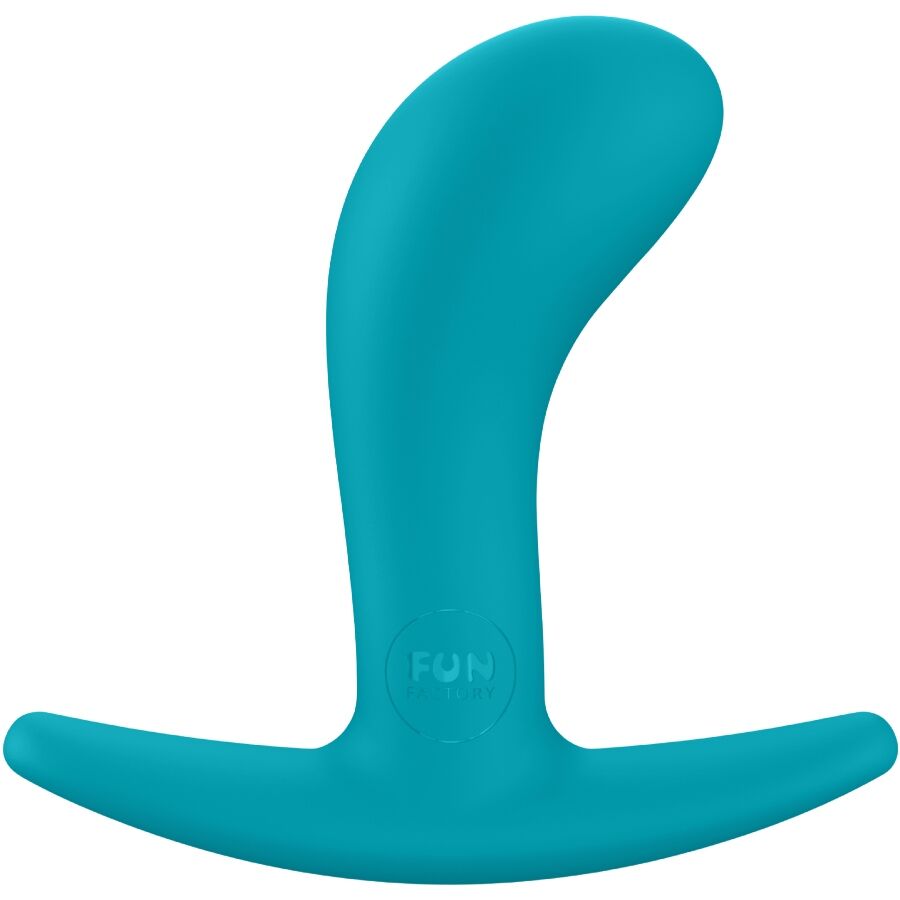 FUN FACTORY - PLUG ANAL EM FORMATO DE BUNDA TAMANHO P ÁGUA-MARINHA - Image 2