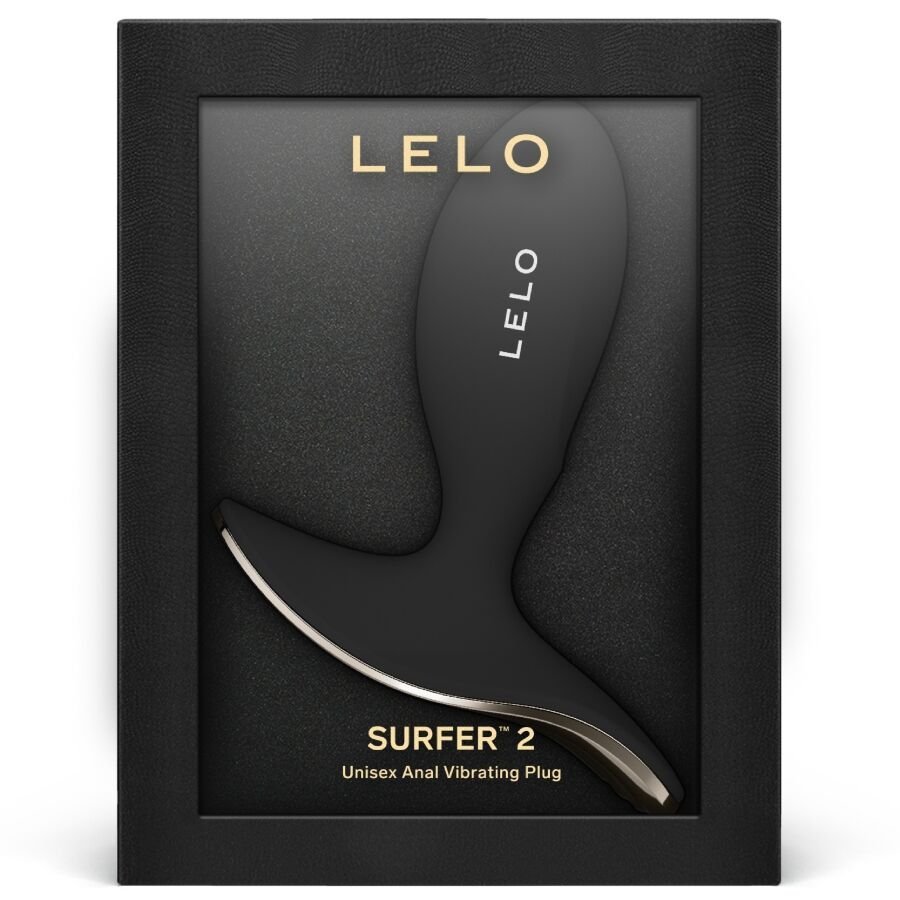 LELO - SURFER 2 PLUG VIBRATÓRIO ANAL UNISSEX PRETO - Image 3