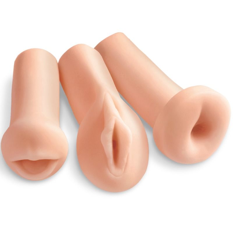 EXTREME TOYZ - TODOS OS 3 FUROS KIT 3 MASTURBADORES - Image 2
