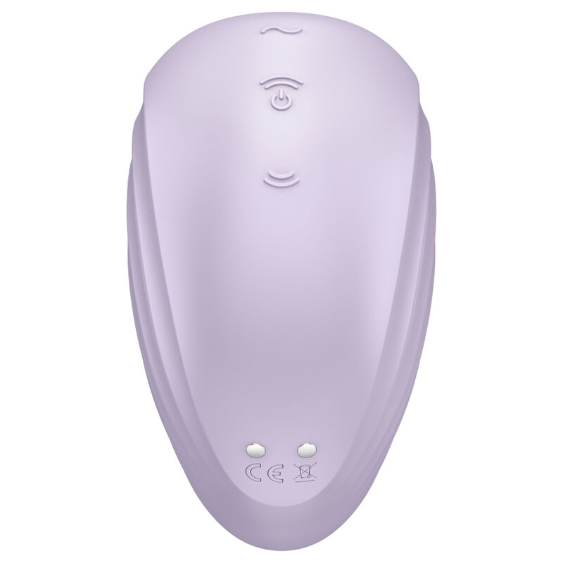 SATISFYER - ESTIMULADOR E VIBRADOR DE PULSO DE AR PEARL DIVER VIOLETA - Image 3