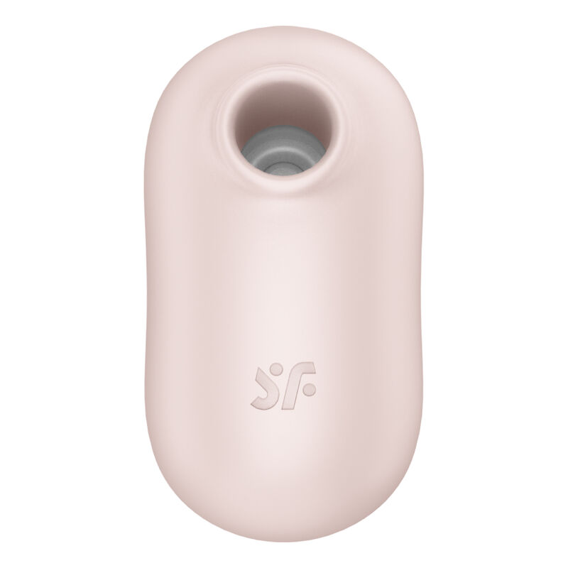 SATISFYER - PRO TO GO 2 ESTIMULADOR E VIBRADOR DE PULSO DE AR DUPLO BEGE - Image 2