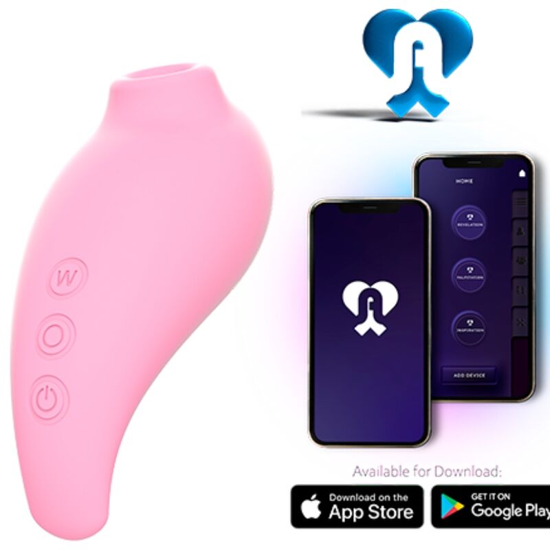 ADRIEN LASTIC - SUCKER DE CLITÓRIS ROSA REVELATION - APLICATIVO GRATUITO