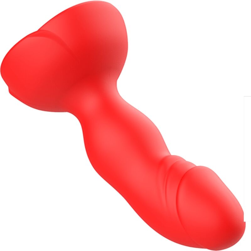ARMONY - EXTREME A BLOOM VIBRADOR ROSE E PLUG ANAL CONTROLE REMOTO VERMELHO - Image 3