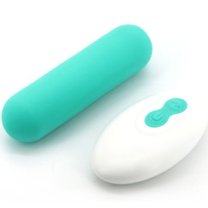 ARMONY - SPLASH JOIE VIBRADOR BULLET SILICONE CONTROLE REMOTO 10 VIBRAÇÕES 75 X 19 CM VERDE - Image 2