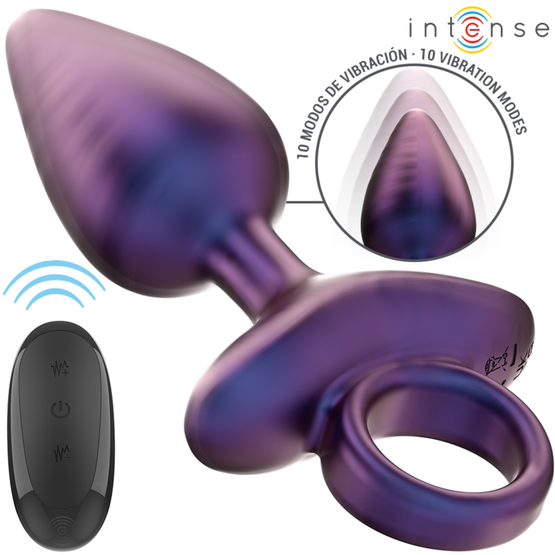 INTENSE - MICHAEL VIBRADOR ANAL PLUG MODELO 2 CONTROLE REMOTO - Image 2