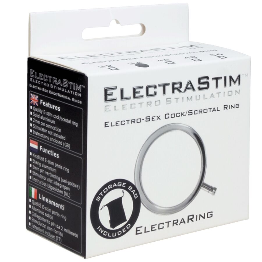 ELECTRASTIM - ANEL DE METAL PARA PÊNIS ELECTRARINGS 34 MM - Image 3