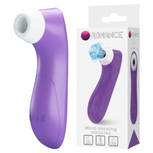 ROMANCE - APARELHO DE SUCÇÃO CLITORIAL COM TECNOLOGIA DE PULSAÇÃO ROXO