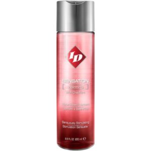 ID SENSATION - LUBRIFICANTE BASE DE GUA COM EFEITO CALOR 250 ML