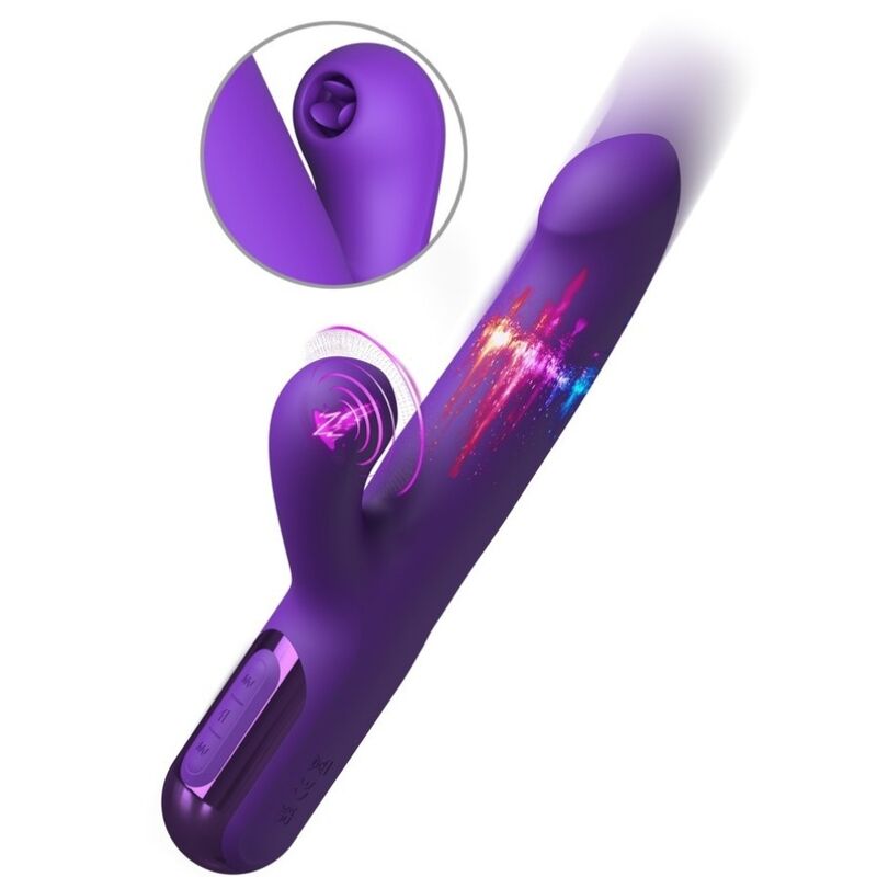 FANTASY FOR HER - SUPER SONIX THRUSTER RABBIT VIBRATOR ROXO - Image 2