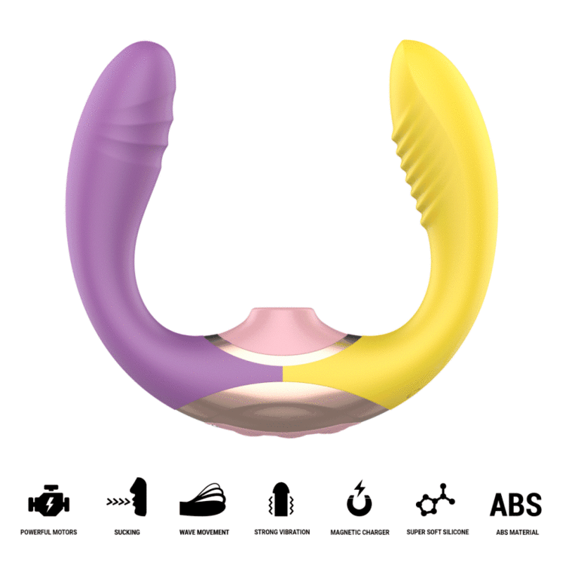 INTENSE - WILLOW - ESTIMULADOR DE SUCÇÃO E VIBRAÇÃO 3 EM 1