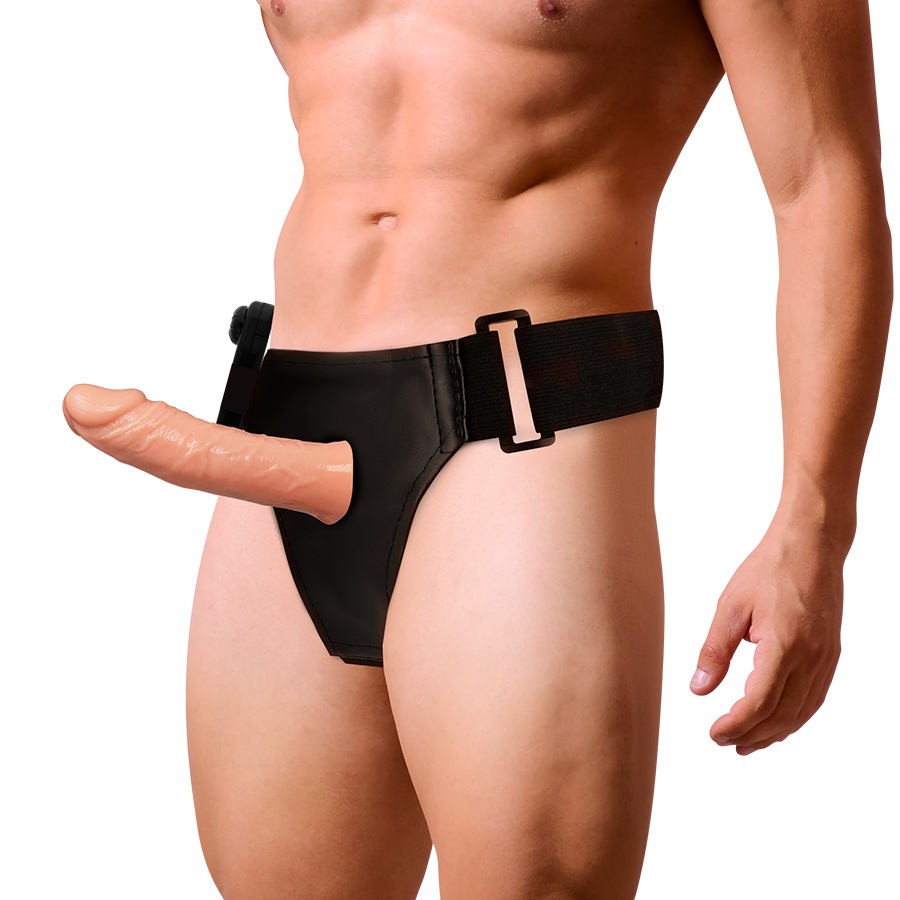 HARNESS ATTRACTION - RNES HOLLOW BENNY COM VIBRADOR 15 CM -O- 4.5 CM - Image 2