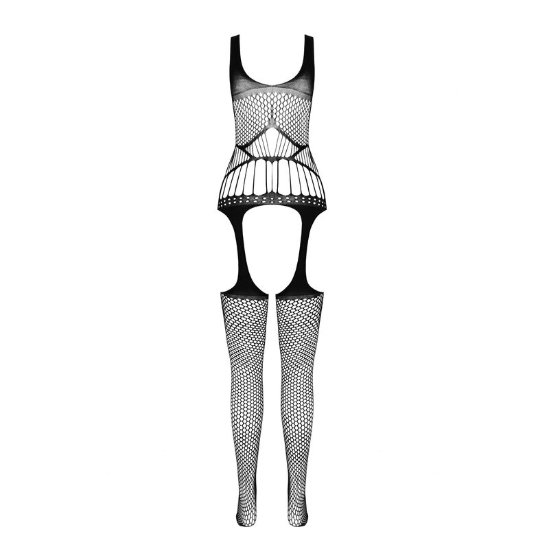 PASSION - BS 106 BODYSTOCKING BRANCO TAMANHO ÚNICO - Image 3