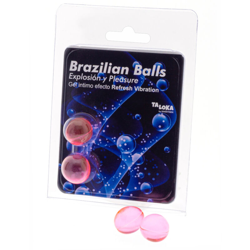 TALOKA - 2 BOLAS BRASILEIRAS REFRESH GEL EFEITO VIBRANTE EMOCIONANTE - Image 2