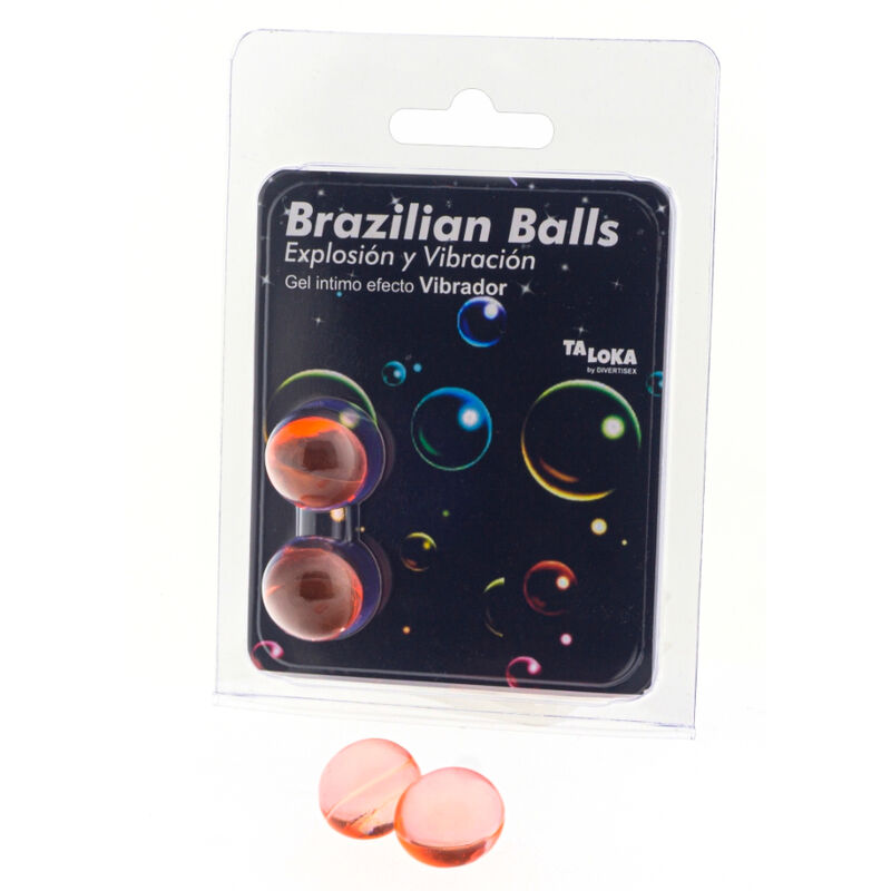 TALOKA - 2 BOLAS BRASILEIRAS EFEITO VIBRATÓRIO GEL EMOCIONANTE - Image 2