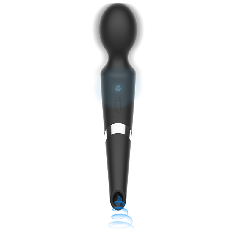 BLACK&SILVER - BECK WAND E VENTOSA 2 EM 1 SILICONE - Image 2