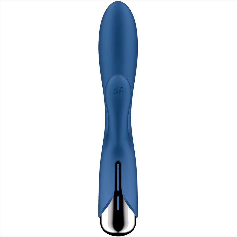 SATISFYER - SPINNING COELHO 1 CLITÓRIS E ESTIMULAO G-SPOT AZUL - Image 2
