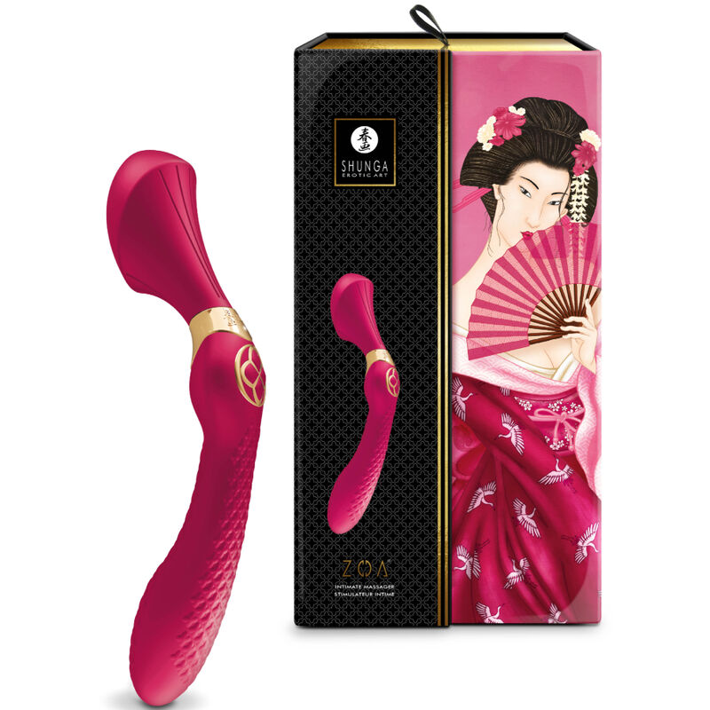 SHUNGA - ZOA MASSAGER ÍNTIMO FÚCSIA - Image 3